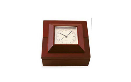 ساعت رومیزی چوبی w980