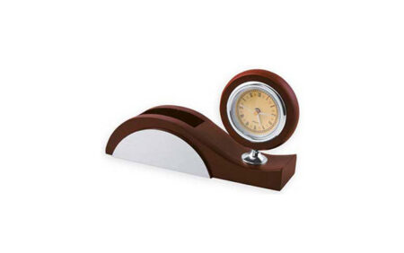 ساعت رومیزی چوبی w080