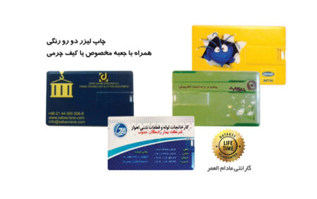 فلش مموری کارتی تبلیغاتی ۱۶gb