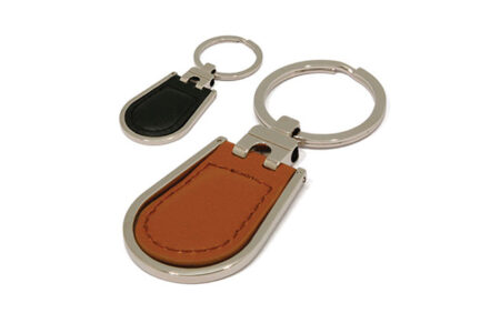 جاکلیدی تبلیغاتی فلزی چرمی Li13