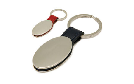 جاکلیدی تبلیغاتی چرمی فلزی NS635