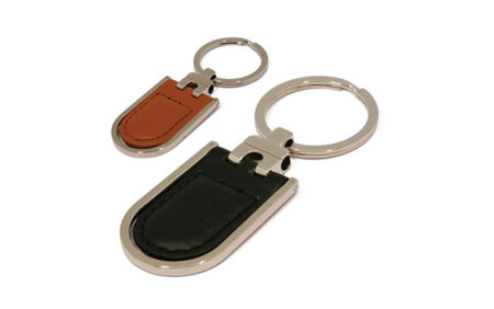 جاکلیدی تبلیغاتی فلزی چرمی Li14