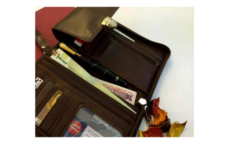 کیف پاسپورتی چرم طبیعی BCH-1009