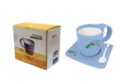 لیوان،زیرلیوانی و قاشق ABS کد Li-5169