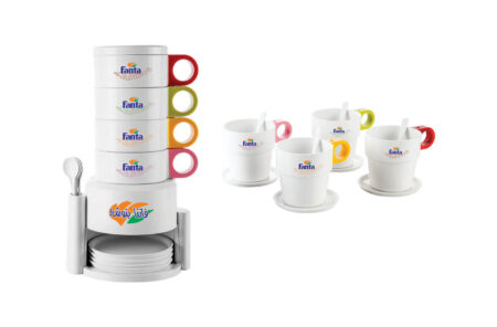 لیوان،زیرلیوانی و قاشق ABS کد Li-5170