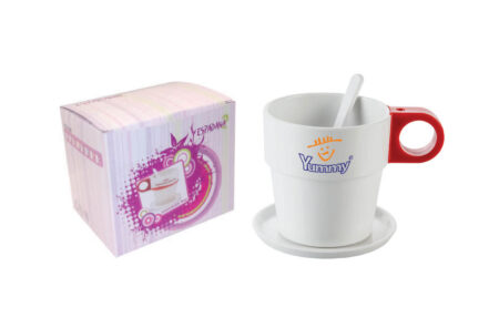 لیوان، زیرلیوانی و قاشق Li-5171