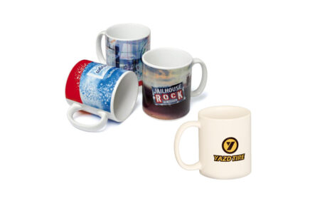 لیوان سرامیکی استاندارد تمام سفیدLI-5177