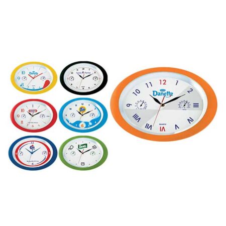 ساعت دیواری با دماسنج و رطوبت سنج D1587