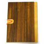 دفتر یادداشت و یا دستیار مهندسی جلد چوبی کشدار کد D-406